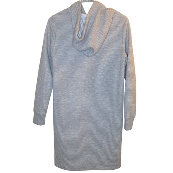 Tommy Hilfiger Logo Hooded Sneaker Dress Gray XS NWT - Picture 4 of 5